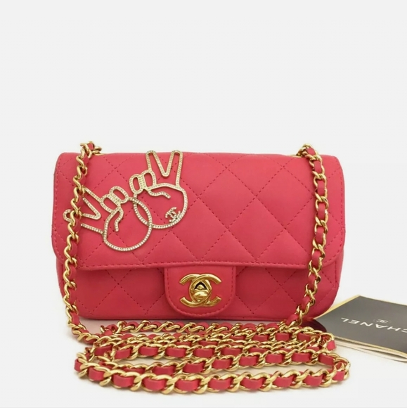 Chanel Limited Edition Peace 17 Mini Bag - Picture 1 of 10